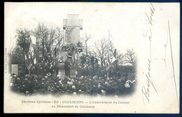 Cpa Du 45  Environs Orléans Coulmiers - Anniversaire Du Combat Au Monument De Coulmiers   JA22-25 - Coulmiers