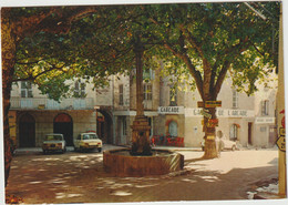 Dav :  Var :  BARGEMON : Place   Chauvier , Voitures Peugeot , L'arcade - Bargemon