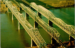 Tennessee Memphis Bridge Across Mississippi River - Memphis