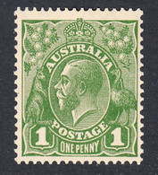 Australia 1926-30 Mint No Hinge, Sage-green, Die 2, Wmk 7, Sc# ,SG 95b - Neufs