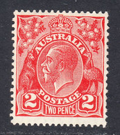 Australia 1926-30 Mint No Hinge, Golden Scarlet, Die 2, Wmk 7, Sc# ,SG 99 - Neufs