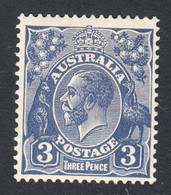 Australia 1926-30 Mint Mounted, Deep Ultramarine, Wmk 7, See Notes, Sc# ,SG 100b - Nuevos