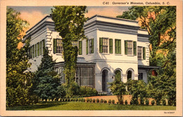 South Carolina Columbia Governor's Mansion Curteich - Columbia