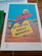 Attention Sables Mouvants KID ORDINN Le Lombard 1999 - Illustrateurs S - V