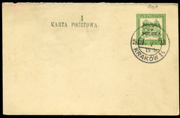 POLAND 1920 - Complete Postal Stationery KRAKOW - Brieven En Documenten