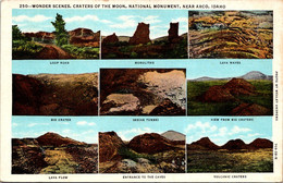 Idaho Craters Of The Moon National Monuments Wonder Scenes Multi View - Andere & Zonder Classificatie