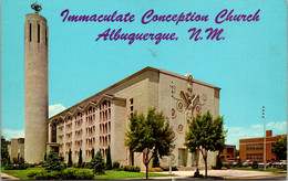 New Mexico Albuquerque Immaculate Conception Church 1966 - Albuquerque
