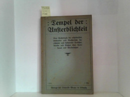 Tempel Der Ansterblichkeiten - German Authors