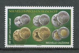 Nlle CALEDONIE 2021 N° 1409 ** Neuf MNH Superbe Numismatique Nouvelles Pièces En Frans CFP (Local) - Nuevos