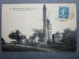 CPA 61 Orne JUVIGNY Sous ANDAINE  - Environs De Bagnoles De L'Orne -  Tour De Bonvouloir XVè Siècle 1925 - Juvigny Sous Andaine