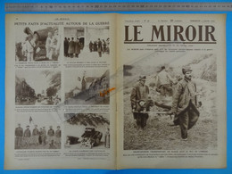 LE MIROIR Hebdomadaire Photographique N°58 (janv. 1914) Libération De Thann, Portugal, Monténégro Russie, Ports Anglais - 1914-18