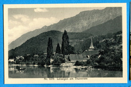 N14-488, Leissigen Am Thunersee, 1075, Non Circulée - Leissigen