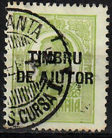 1915 Ajutur Issue - Regular Issue Of 1908 Ovp Mi 1 / Sc RA1 /  YT 232 / SG T638 Used / Gestempelt / Oblitéré [lie] - Revenue Stamps