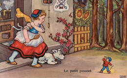 Le Petit Poucet (Der Kleine Däumling, Hop-o'-My-Thumb). Margret Boriss. 1934. - Boriss, Margret