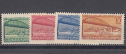 Yugoslavia Republic, Danube Conference 1948 Mi#548-551 Mint Hinged - Unused Stamps