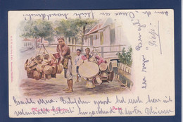 CPA Indonésie Circulé Dutch East Indies Inde Java Métier Type - Indonesia