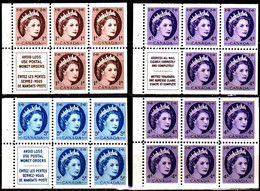 Canada-0044: Emissione 1954-61 (++/+) MNH/LH (Un Solo Valore è Linguellato) - Qualità A Vostro Giudizio. - Pages De Carnets