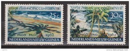 Nederlands Nieuw Guinea Dutch New Guinea 76 - 77 MNH ; Pago Pago 1962 NOW ALL STAMPS OF NETHERLANDS NEW GUINEA - Nouvelle Guinée Néerlandaise