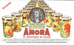 AMORA Verres Décorés LA FONTAINE - Mostard