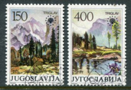 YUGOSLAVIA 1987 European Nature Protection Used.  Michel 2211-12 - Gebraucht