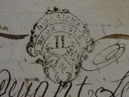 1760 GENERALITE D'AMIENS Papier Timbré N°192 De "DEUX SOLS" - Algemene Zegels
