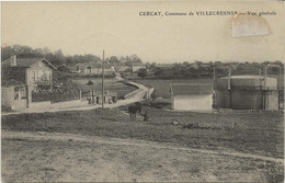 CERCAY - COMMUNE DE VILLECRESNES -VUE GENERALE - ANNEE 1911 - Autres & Non Classés