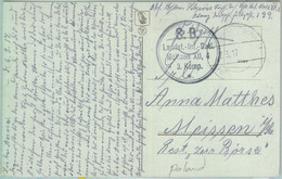 83935 - POLAND - POSTAL HISTORY: Military Mail FELDPOST POSTCARD: Białystok 1917 - Briefe U. Dokumente