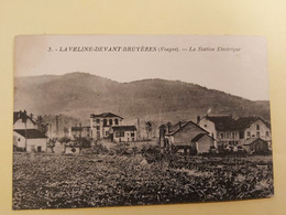 88 - Vosges - LAVELINE Devant BRUYERES - La Station électrique - Wassertürme & Windräder (Repeller)