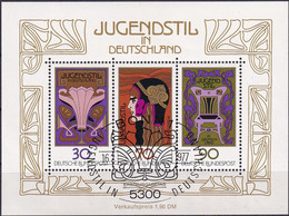 DEUTSCHLAND 1977 Mi-Nr. Block 14 O Used - Aus Abo - 1959-1980