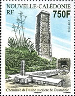 Nouvelle-Caledonie - Cheminée De L'usine Sucriére De Ouaménie - Unused Stamps