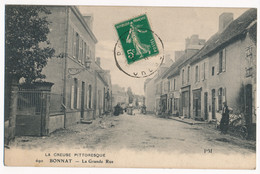 CPA 22 BONNAT La Grande Rue - Other & Unclassified