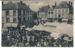 CPA 28 LA LOUPE Le Marché - La Loupe