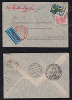 Brazil Brasil 1934 Zeppelin Cover SAO PAULO To BERLIN Germany - Poste Aérienne (Compagnies Privées)