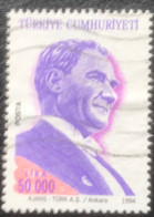 Türkiye - Turkije - C4/59 - (°)used - 1994 - Michel 3031 - Ataturk - Used Stamps