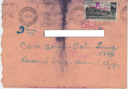 W0449- ION ANDREESCU PAINTING STAMP ON COVER, 1952, ROMANIA - Covers & Documents