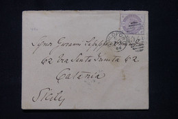 ROYAUME UNI - Enveloppe De Guildford Pour L 'Italie En 1886 - L 112801 - Briefe U. Dokumente