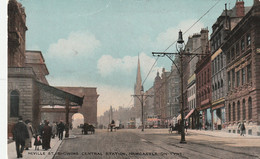 NEWCASTLE ON TYNE - NEVILLE STREET SHOWING CENTRAL STATION - Newcastle-upon-Tyne