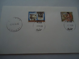 GREECE UNOFFICIAL COVER 1988 POSTMARK TROBETINIA SAPAI 887 - Postal Logo & Postmarks
