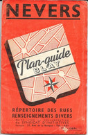 Plan Guide Blay: Nevers, Renseignements Divers, Répertoire Des Rues - Andere & Zonder Classificatie