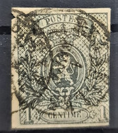 BELGIUM 1866 - Canceled - Sc# 23 - 1866-1867 Petit Lion