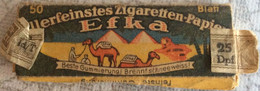 Tobacco > Around Cigarettes CIGARETTE PAPER RIZLE ZIGARETTENPAPIER CARTINE EFKA PYRAMIDEN - Other & Unclassified