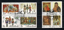 Rossija 1992 Yv. 5967/70, 5971/74 (o) Used - Gebraucht