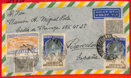 Aa2443 -  BRAZIL  - Postal History - FOOTBALL Stamps On COVER 1950 World Championship - 1950 – Brasilien