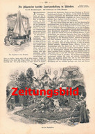 A102 947 - Fritz Bergen München Erste Sportausstellung Artikel Von 1899 !! - Museos & Exposiciones