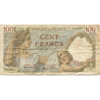 France, 100 Francs, Sully, 1941, 1941-10-09, TB, Fayette:26.58, KM:94 - 100 F 1939-1942 ''Sully''