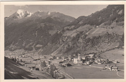 A5706) NEUSTIFT Im Stubaital Gegen Brennerspitze  KIRCHE U. Einzelne HAUS DETAILS Alt ! - Neustift Im Stubaital