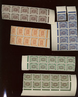 10 X Taxes 15b:19b.  Cote 17,50 Euros. Très Frais - Unused Stamps