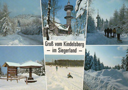 011597  Gruss Vom Kindelsberg Im Siegerland  Mehrbildkarte - Kreuztal