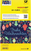 Deutschland Markenset - Weihnachten Mi. 3643 - Folienblatt Ohne Marken - Autres & Non Classés