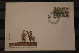 Slowenien 1993; Schlacht Bei Sisak, FDC, MiNr 59 - Briefe U. Dokumente